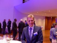 Sparkassenchef Marcel Marcel Timm auf Freiburger Neujahrs-Dreier