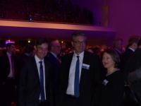 Oberbürgermeister Dr. Dieter Salomon und IHK-Präsident Steffen Auer auf dem Neujahrsempfanng IHK-Freiburg