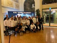 Die Stars der Küche nach der XXL-Doppel-Küchenparty im Europa-Park.