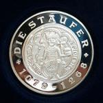 Staufermedaille in Silber für Altbürgermeister Josef Hügele.