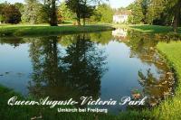 Wieder eine Fernseh-Kulisse aus Umkirch: Christine Kaufmann spielt im Queen-Auguste-Victoria-Park für die ARD!